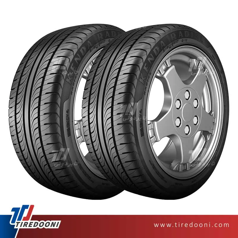لاستیک خودرو کندا سایز 225/55R16 مدل گل KR10